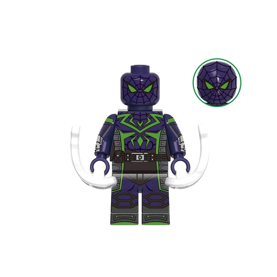 Spider-Man Miles Morales (PS4) Minifigure Suit Variants Assortment Set 8pcs G0120