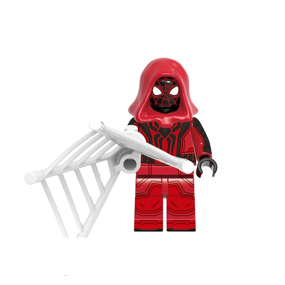 Spider-Man Miles Morales (PS4) Minifigure Suit Variants Assortment Set 8pcs G0120