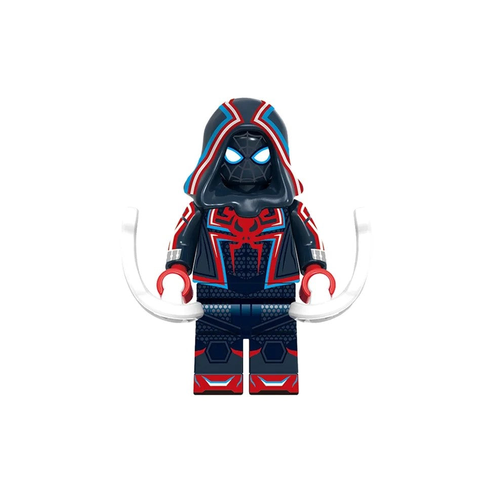 Spider-Man Miles Morales (PS4) Minifigure Suit Variants Assortment Set 8pcs G0120
