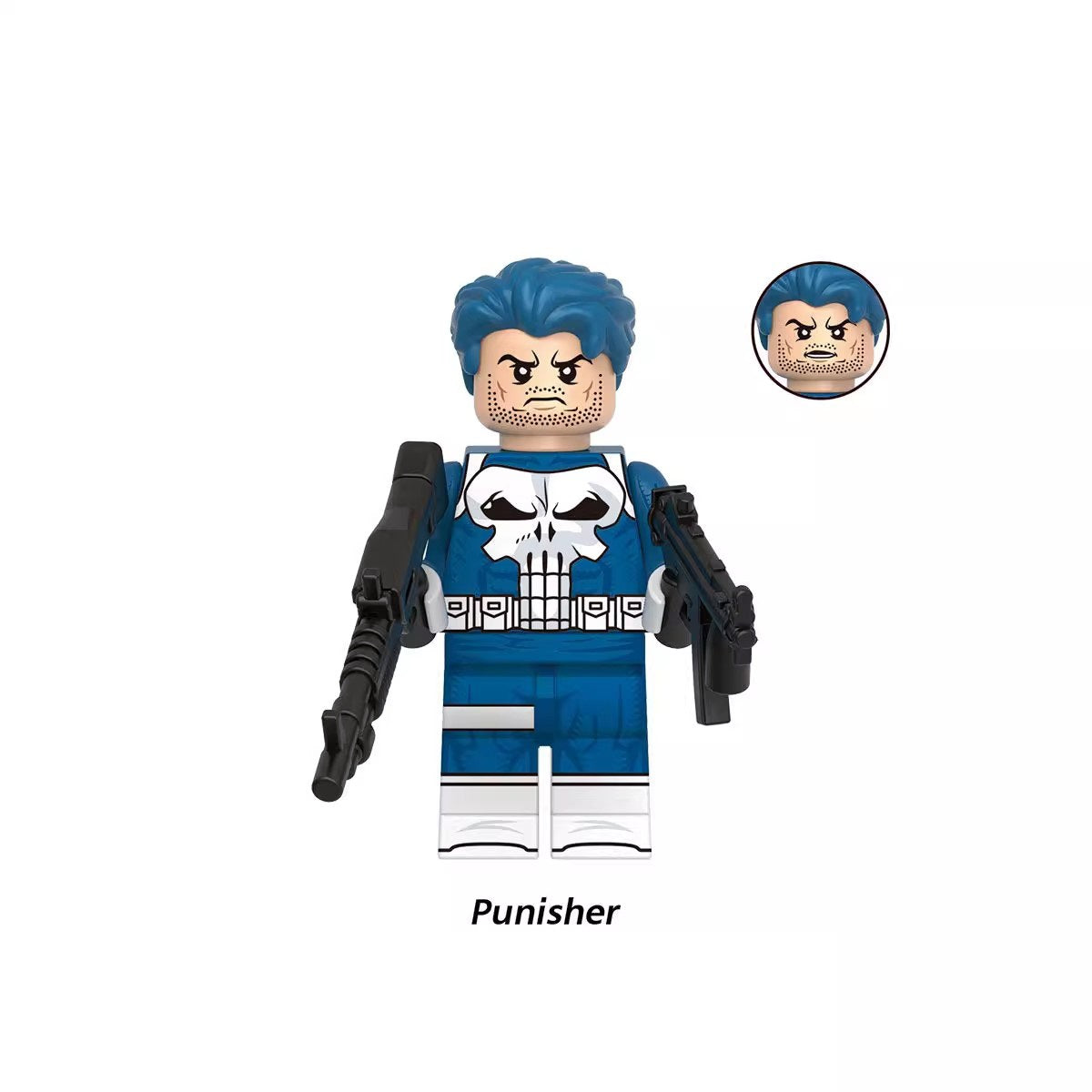 Marvel Super Heroes Dare Devil & Punisher Custom Minifigures