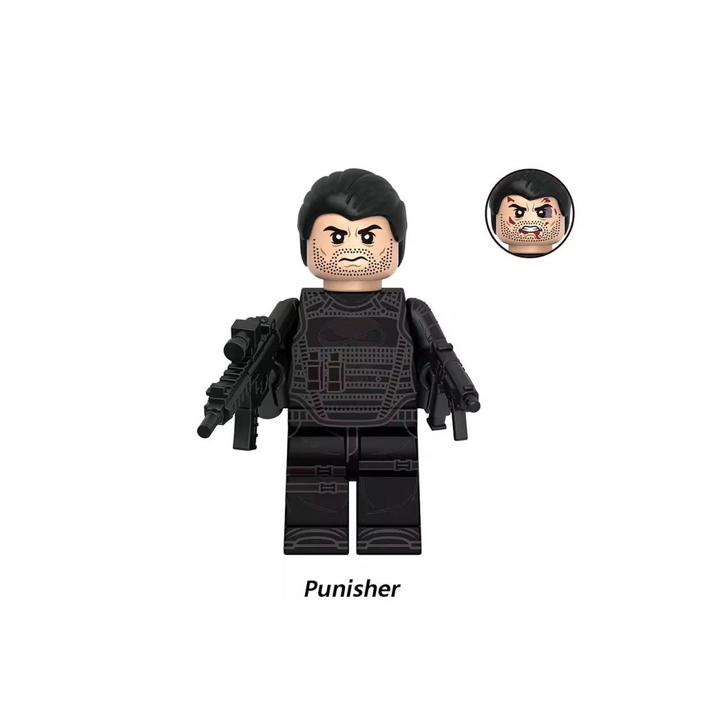 Marvel Super Heroes Dare Devil & Punisher Custom Minifigures
