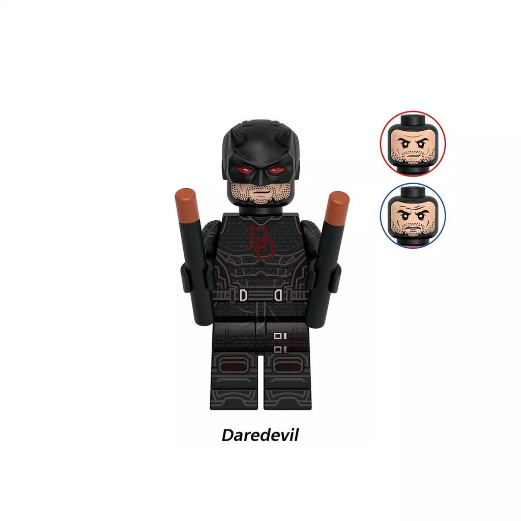 Marvel Super Heroes Dare Devil & Punisher Custom Minifigures