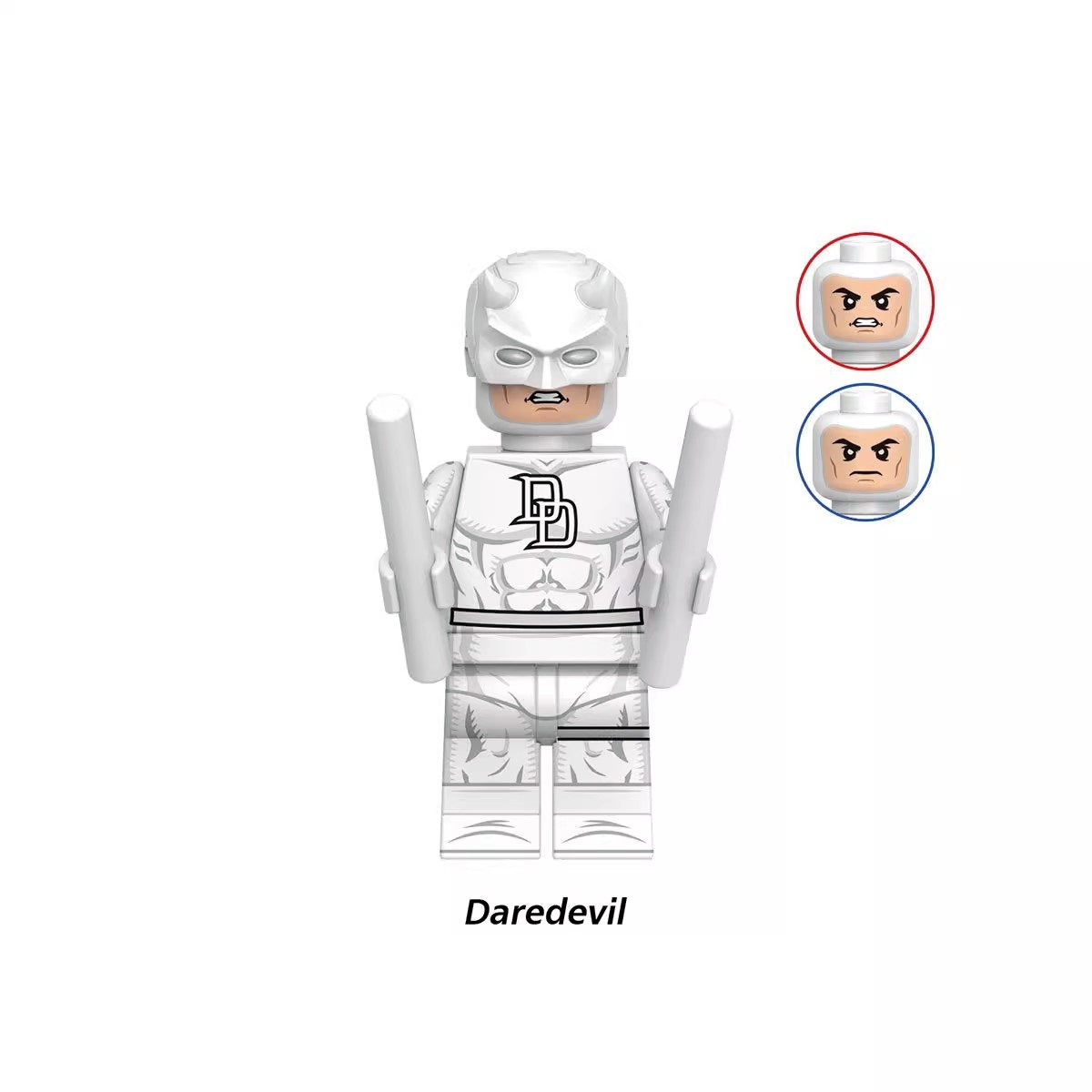 Marvel Super Heroes Dare Devil & Punisher Custom Minifigures
