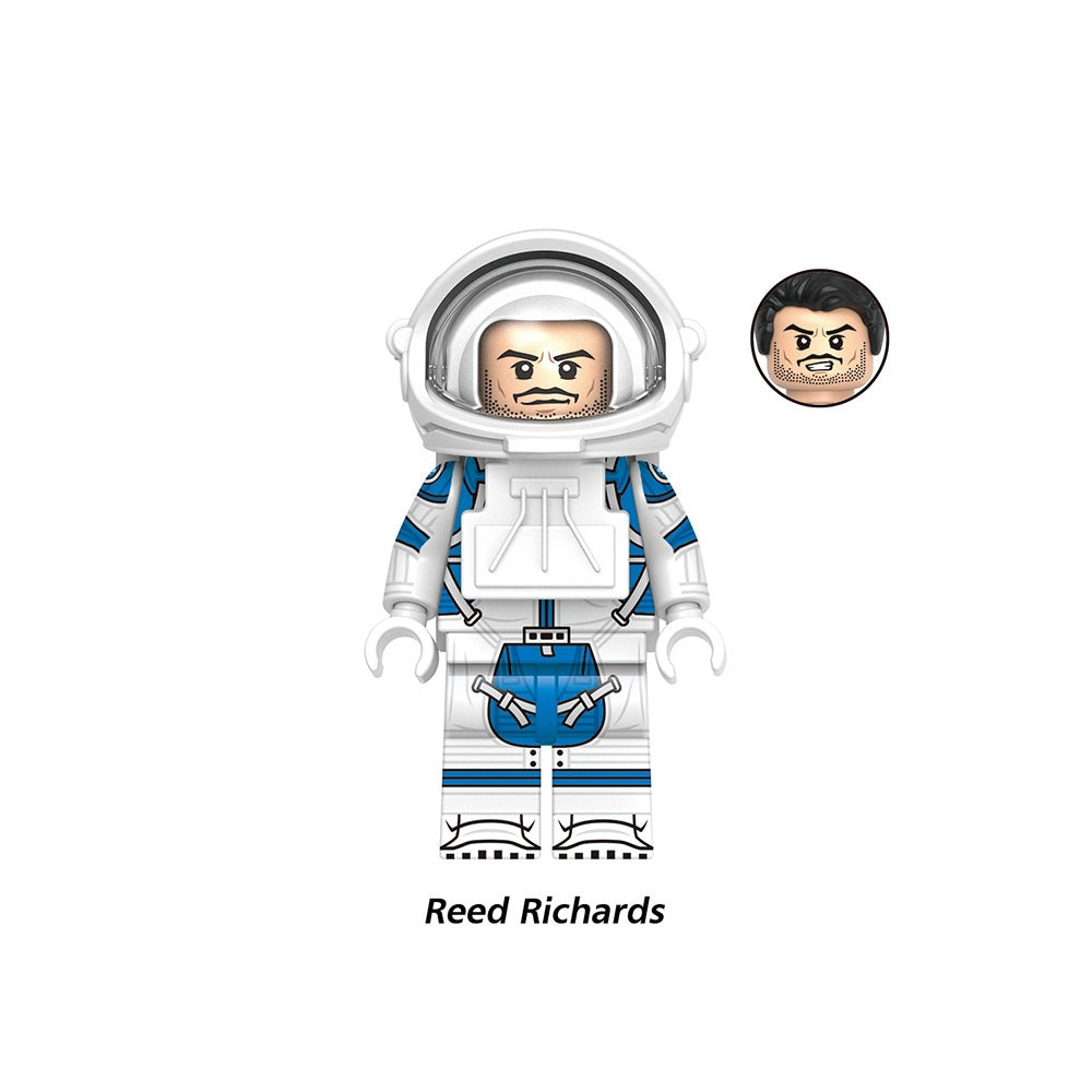Marvel Super Heroes Fantastic Four Custom Minifigures 4pcs Set