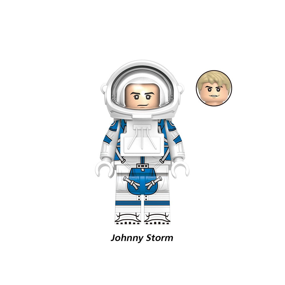 Marvel Super Heroes Fantastic Four Custom Minifigures 4pcs Set