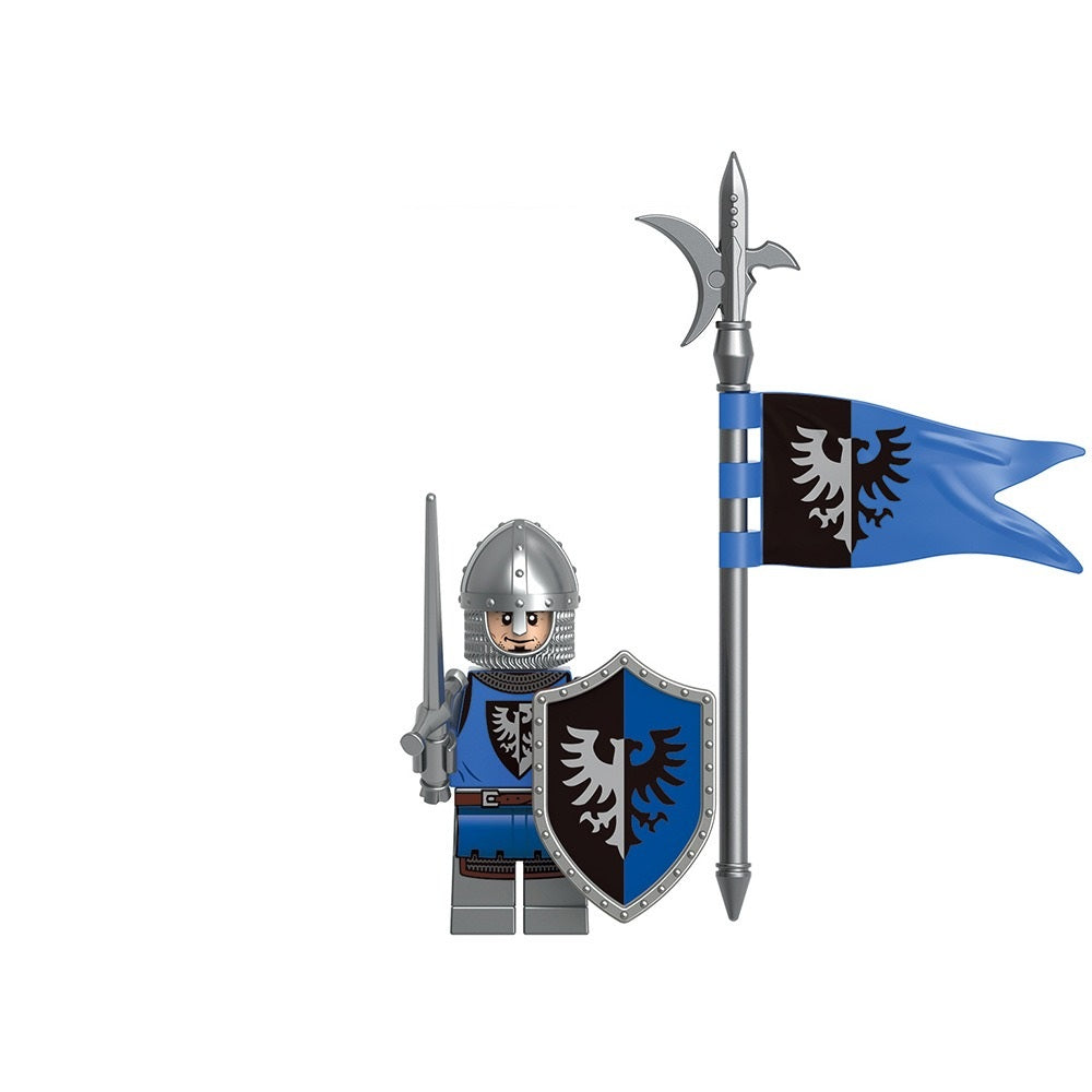 Medieval Mounted Knights Soldiers Army Custom Minifigures XH
