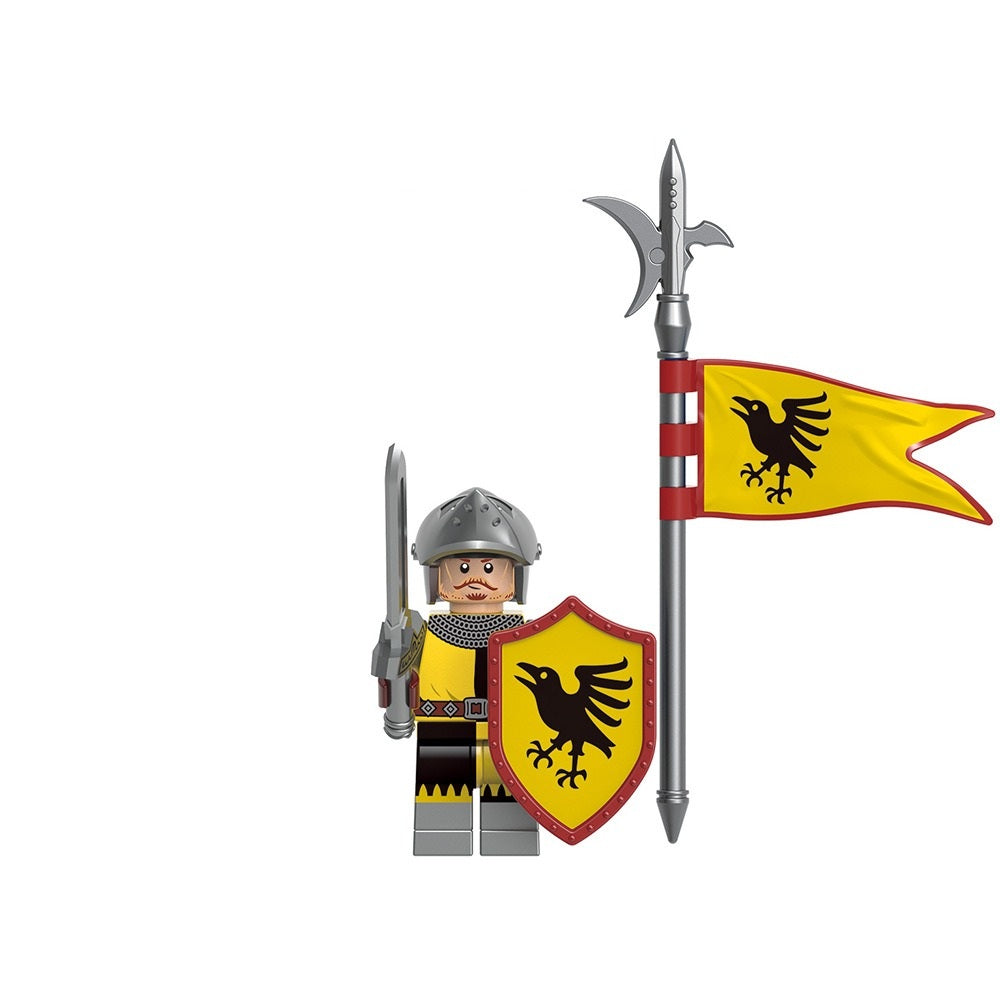 Medieval Mounted Knights Soldiers Army Custom Minifigures XH