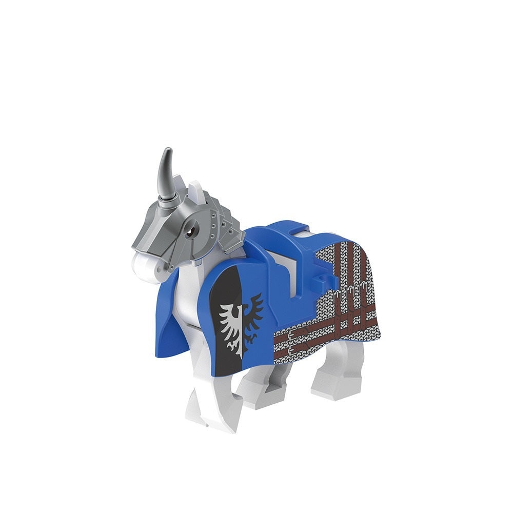 Medieval Mounted Knights Soldiers Army Custom Minifigures XH
