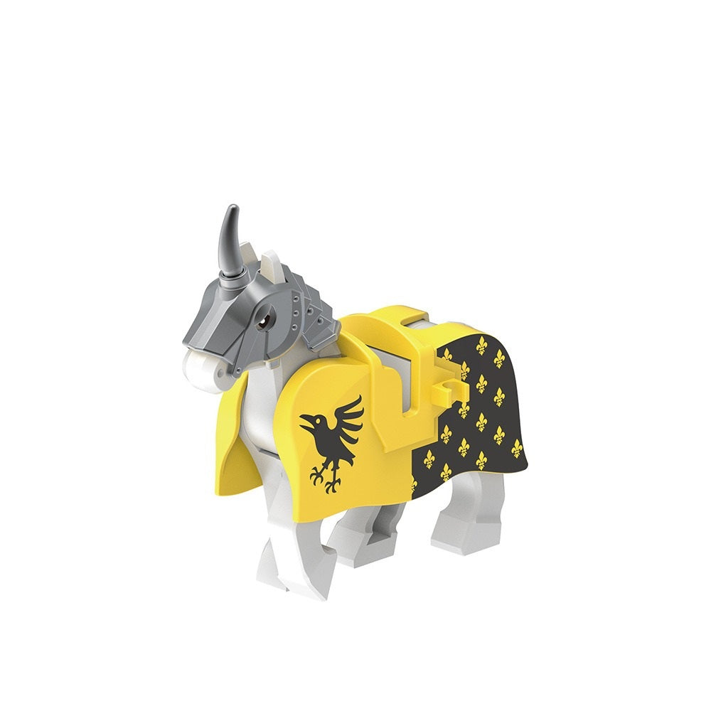 Medieval Mounted Knights Soldiers Army Custom Minifigures XH