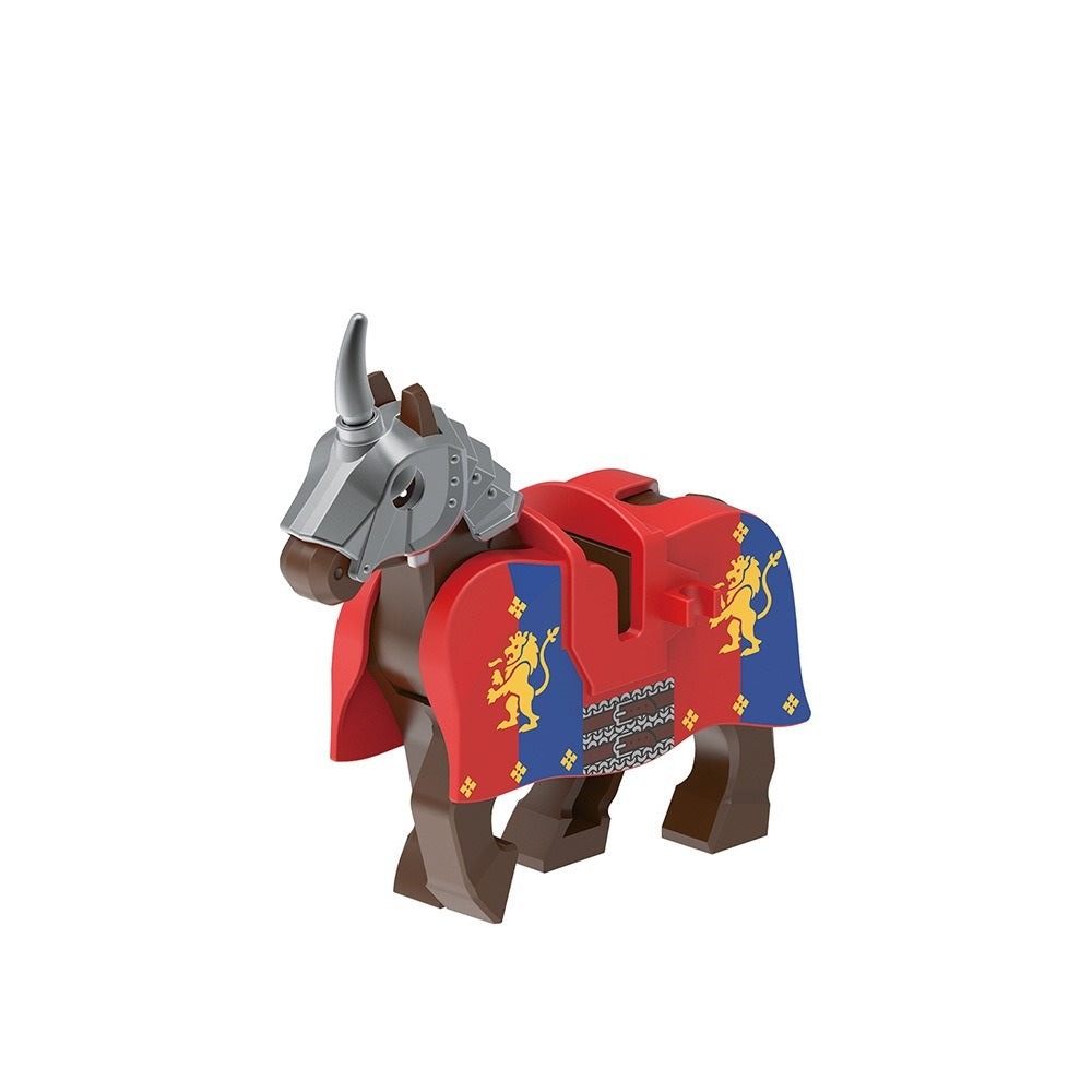 Medieval Mounted Knights Soldiers Army Custom Minifigures XH