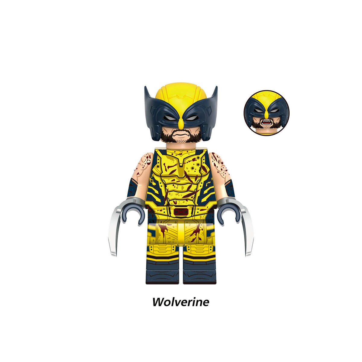 Deadpool  & Wolverine Movie Series Custom Minifigures Set XH 2
