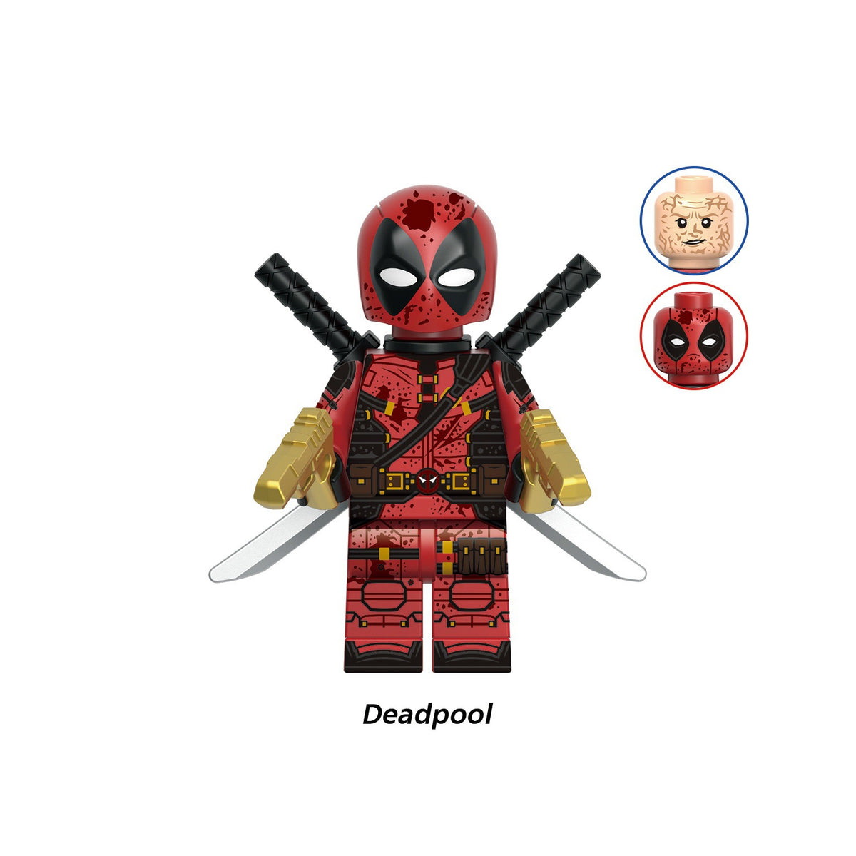 Deadpool  & Wolverine Movie Series Custom Minifigures Set XH 2
