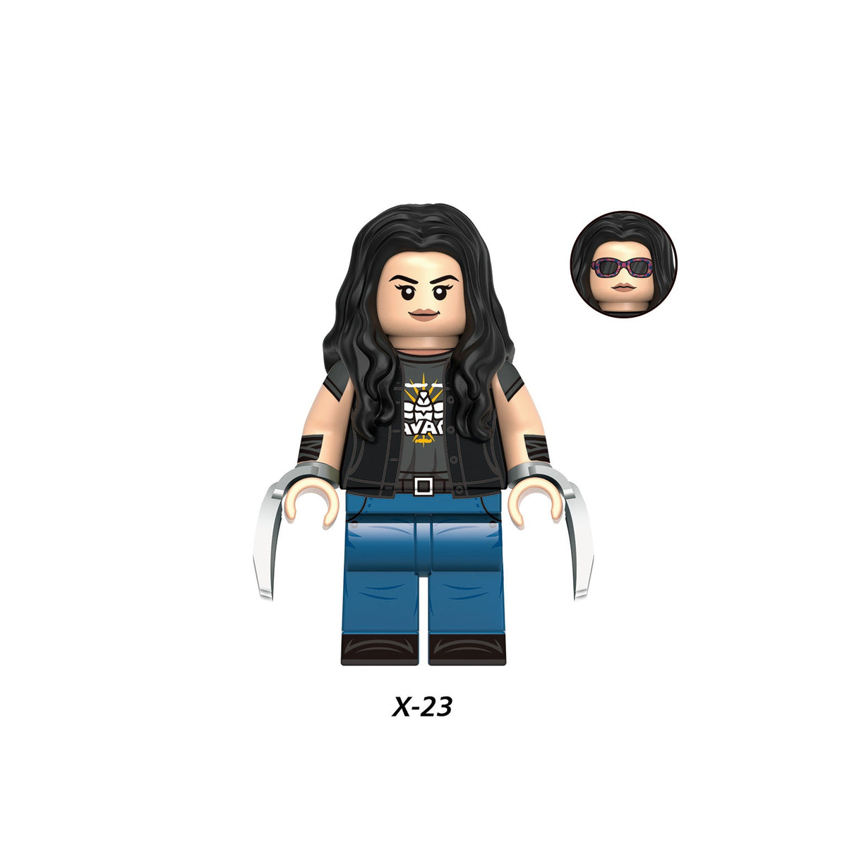 Deadpool  & Wolverine Movie Series Custom Minifigures Set XH 2