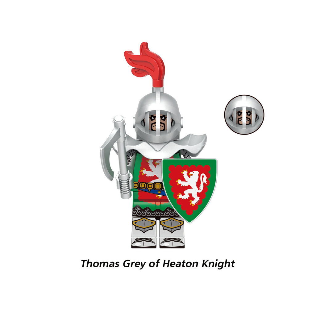 Medieval Knights Soldiers Army Custom Minifigures 7 XH