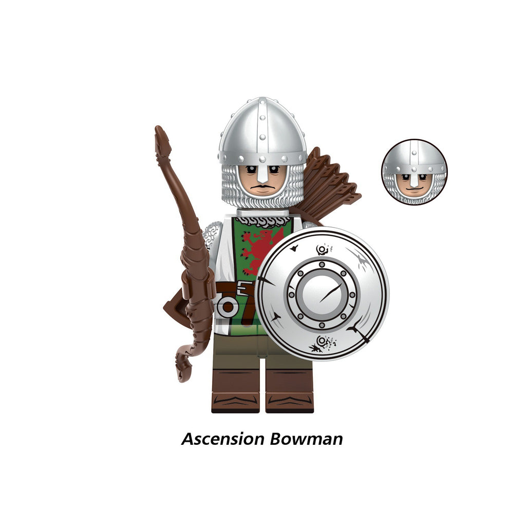 Medieval Knights Soldiers Army Custom Minifigures 7 XH