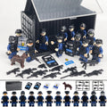 Police Team Special Forces 12 Custom Minifigures + Container Box Display - H11