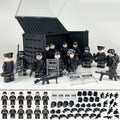 SWAT Team Special Forces 12 Custom Minifigures + Container Box Display - H6
