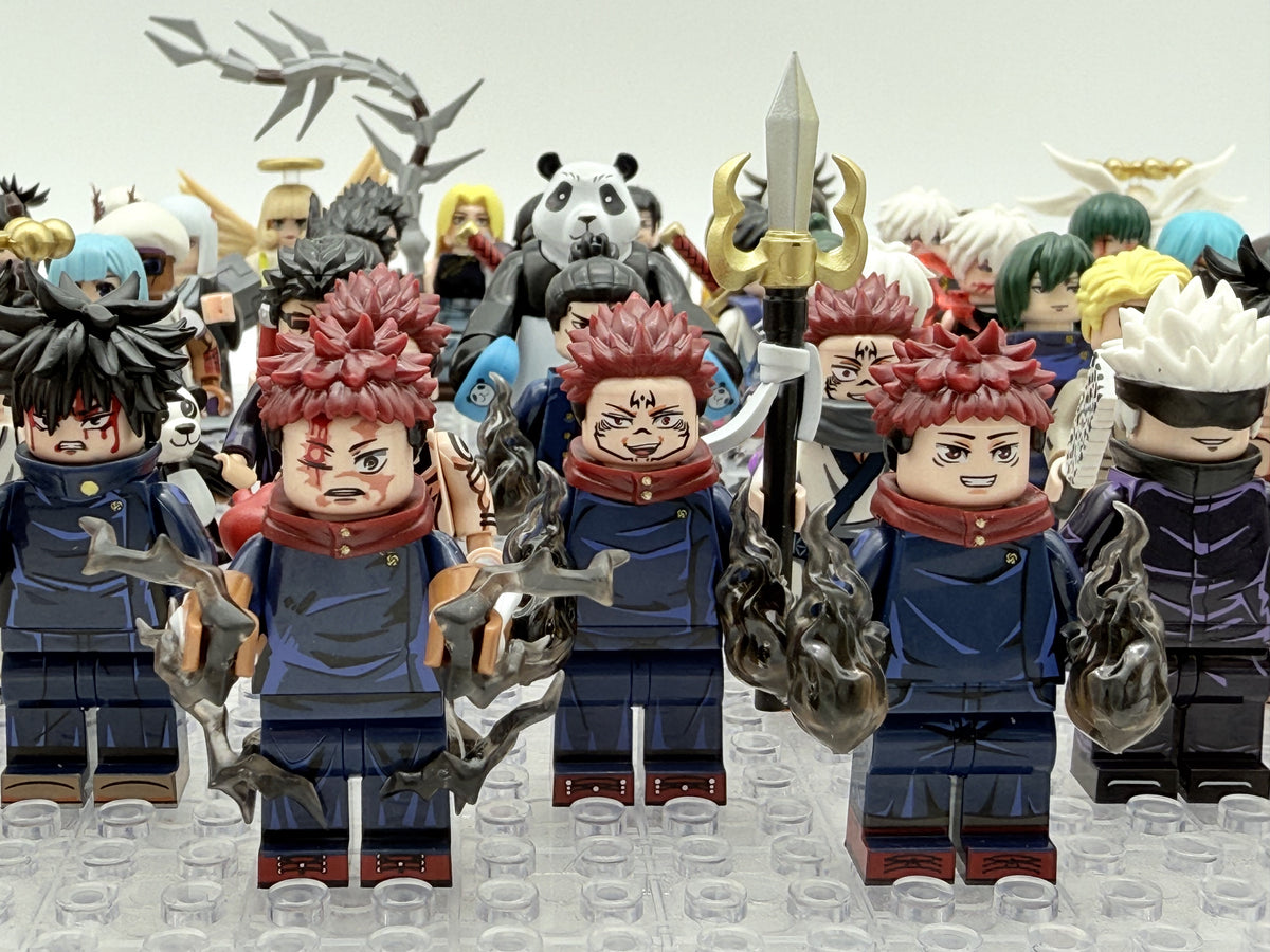 Jujutsu Kaisen Manga Custom Minifigures Collections Set 49pcs