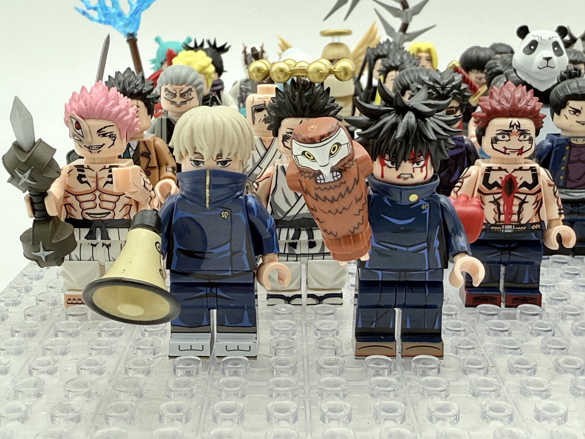 Jujutsu Kaisen Manga Custom Minifigures Collections Set 49pcs