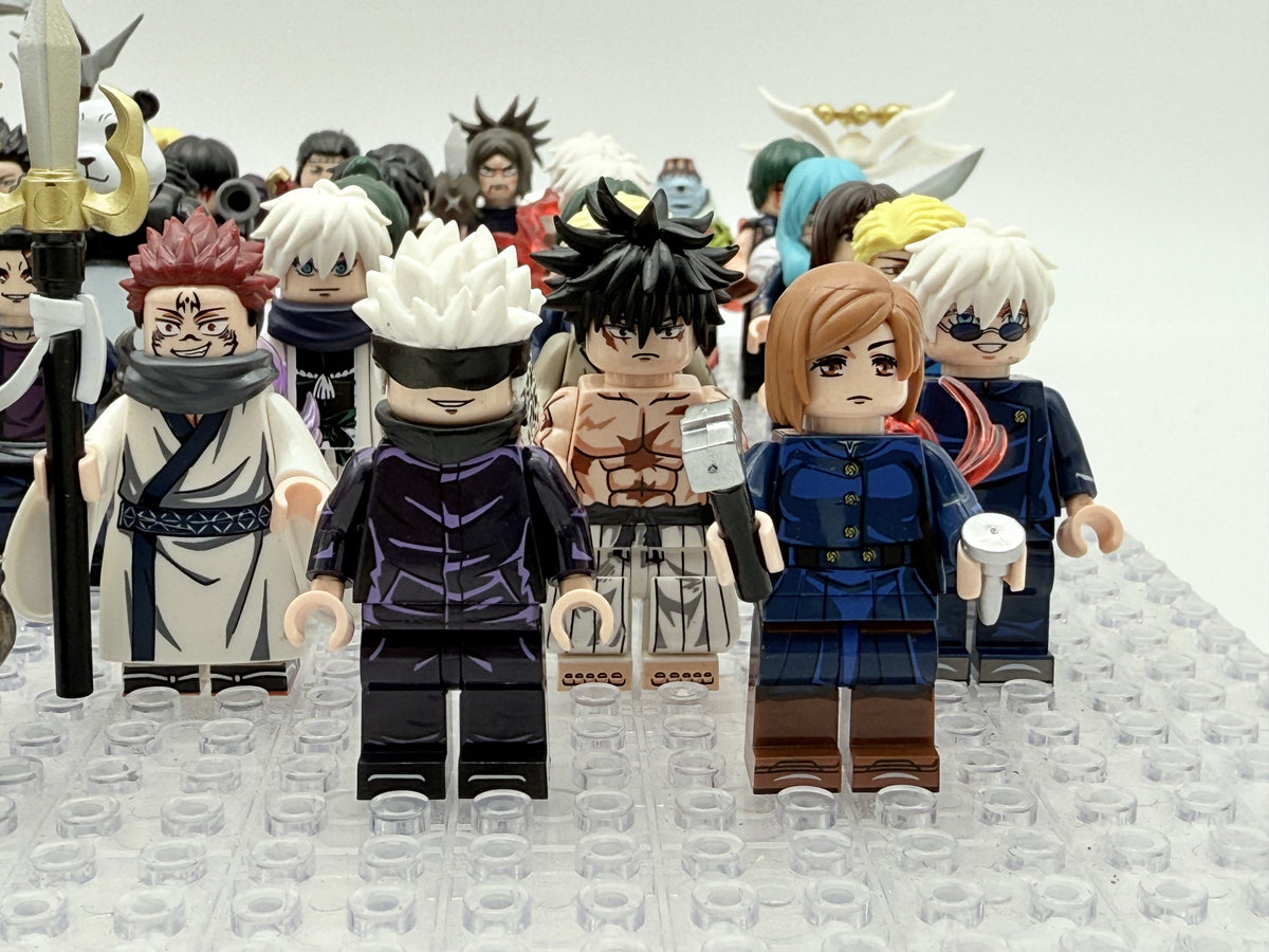 Jujutsu Kaisen Manga Custom Minifigures Collections Set 49pcs