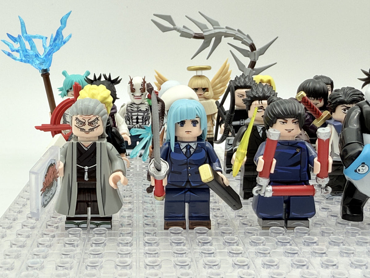 Jujutsu Kaisen Manga Custom Minifigures Collections Set 49pcs
