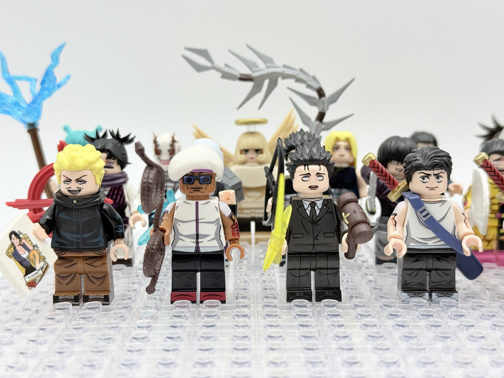 Jujutsu Kaisen Manga Custom Minifigures Collections Set 49pcs