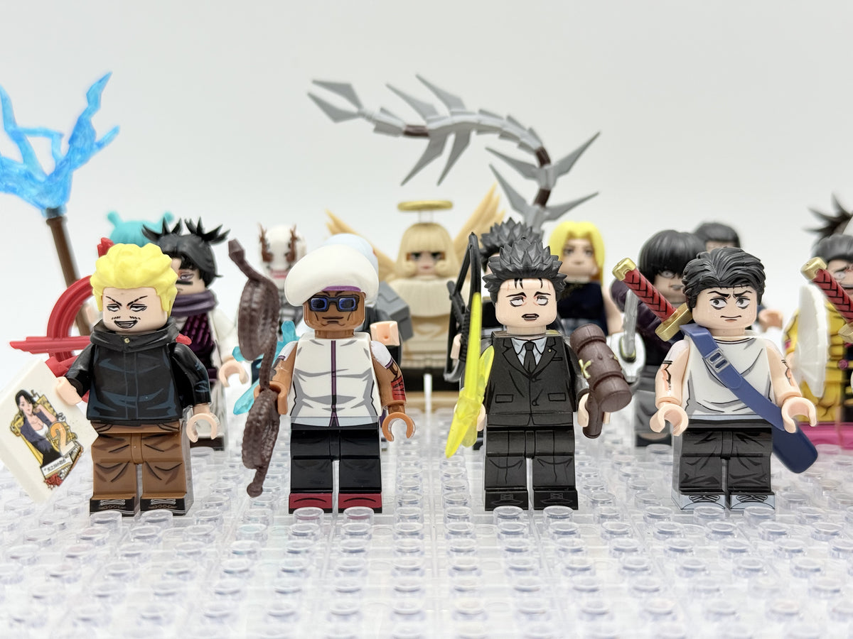 Jujutsu Kaisen Manga Custom Minifigures Collections Set 49pcs