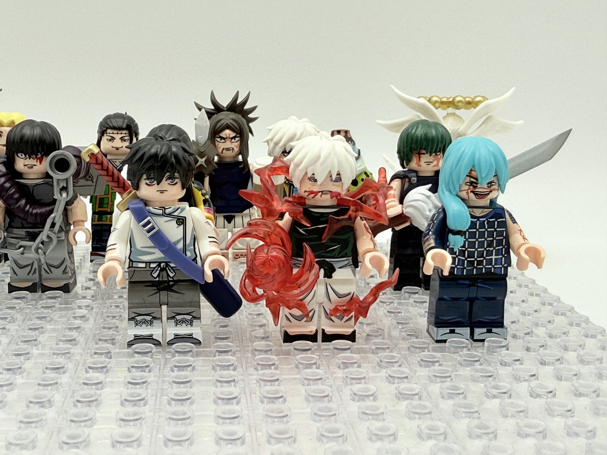 Jujutsu Kaisen Manga Custom Minifigures Collections Set 49pcs