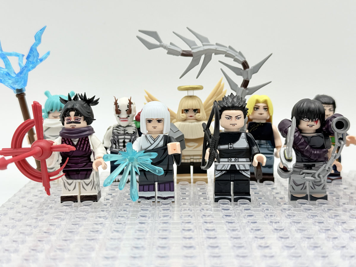 Jujutsu Kaisen Manga Custom Minifigures Collections Set 49pcs