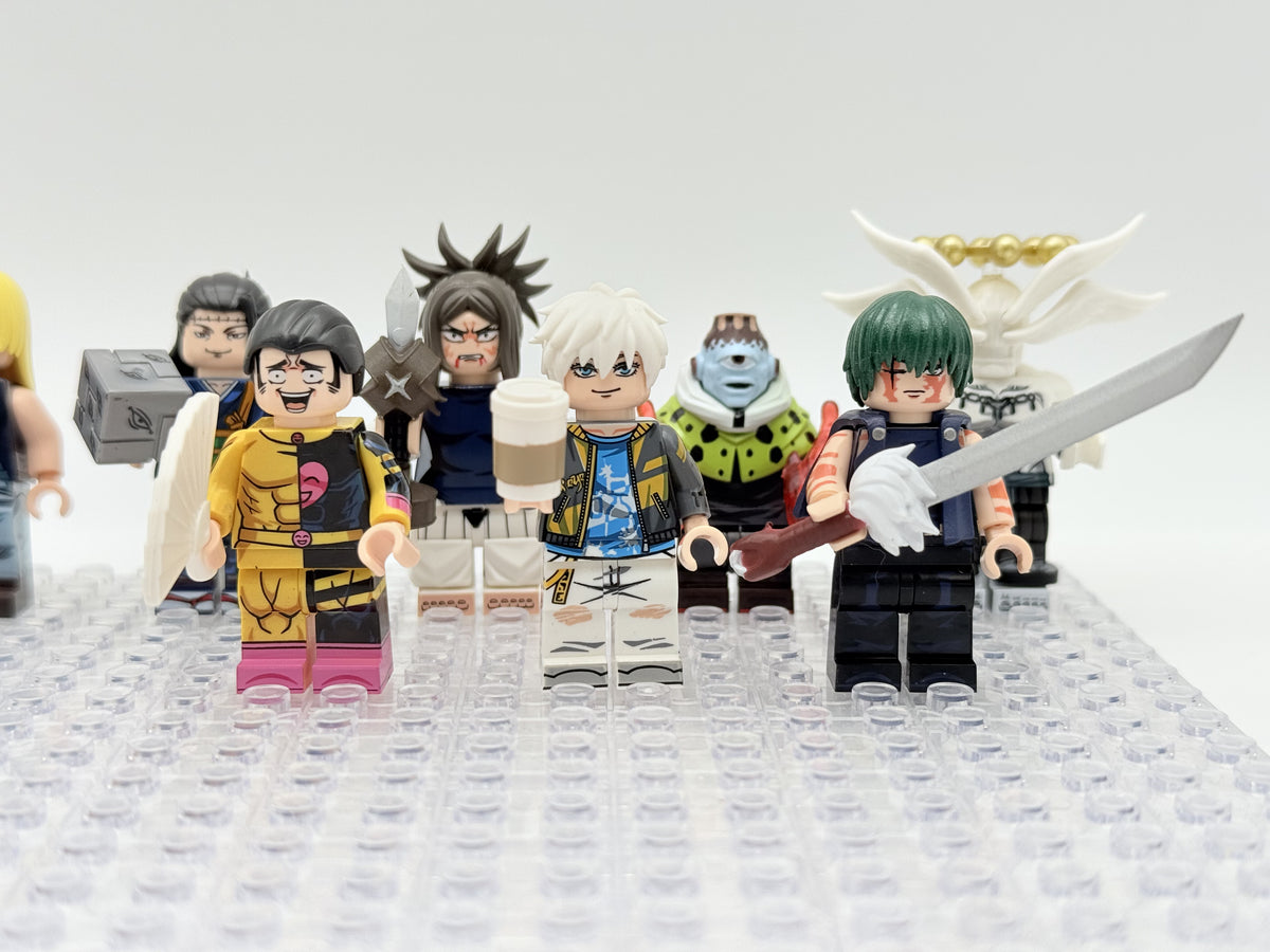 Jujutsu Kaisen Manga Custom Minifigures Collections Set 49pcs