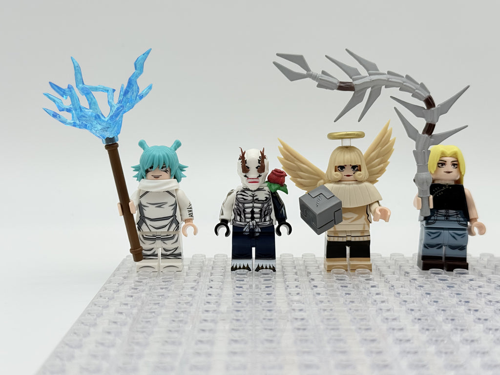 Jujutsu Kaisen Manga Custom Minifigures Collections Set 49pcs
