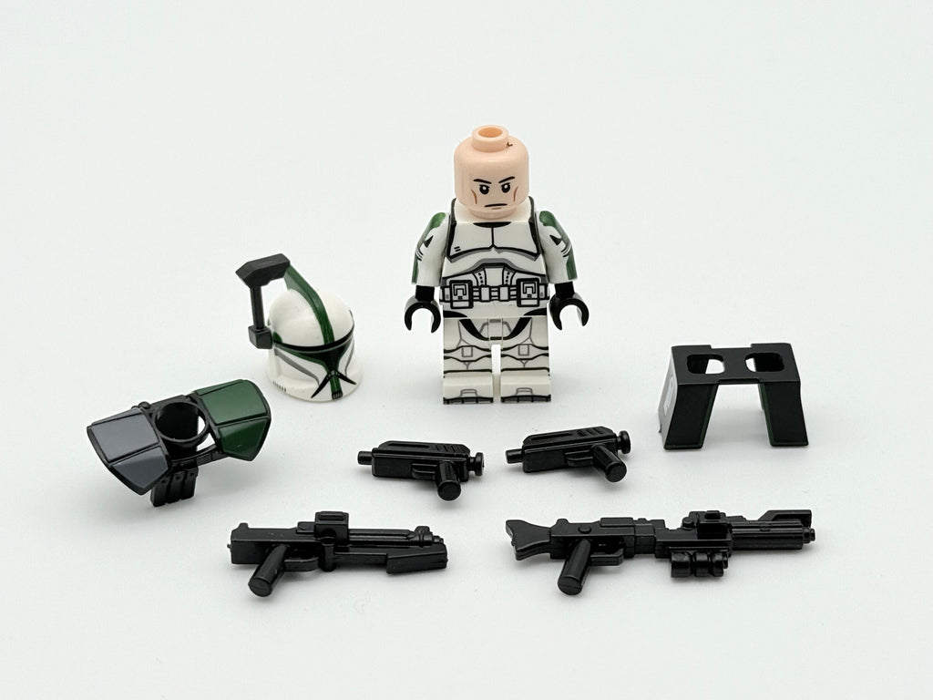 Star Wars Phase 1 41st Scout Commander Gree Clone Troopers ARC Minifigures Set