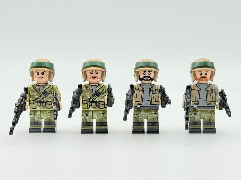 Star Wars Endor Rebel Soldiers Minifigures