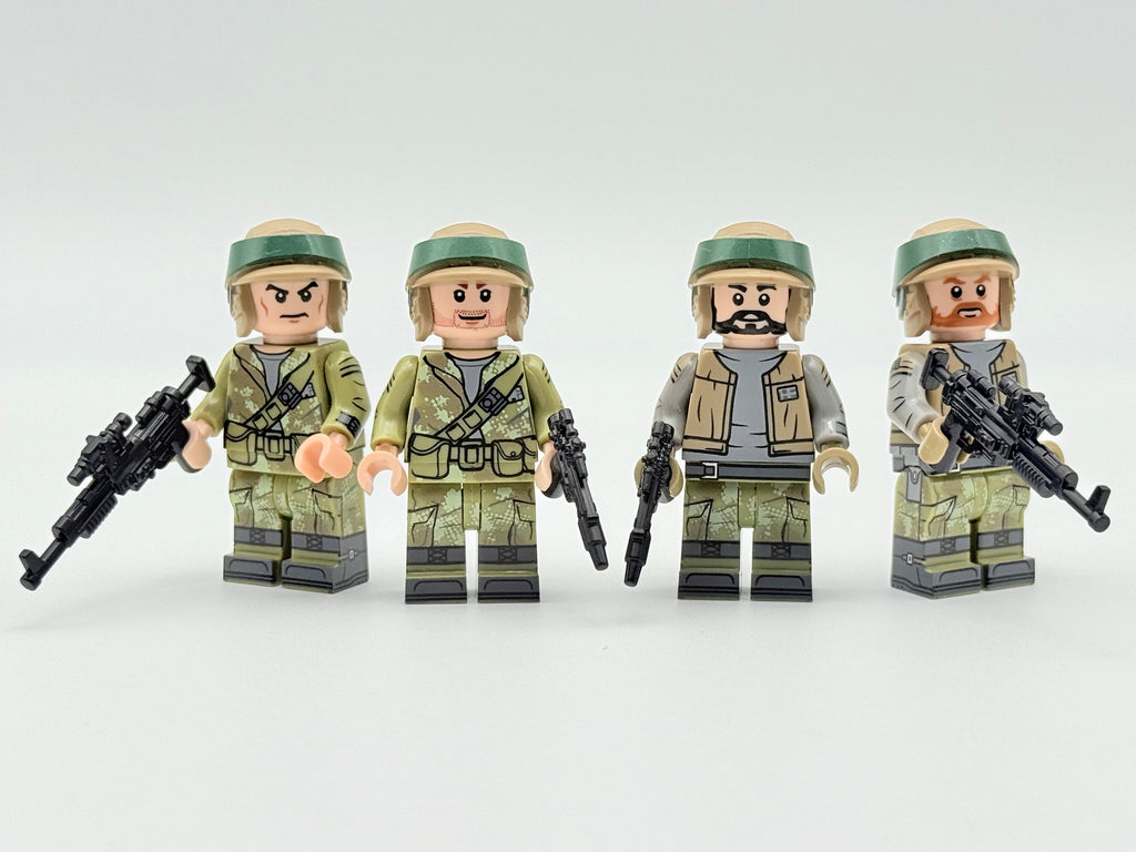 Star Wars Endor Rebel Soldiers Minifigures