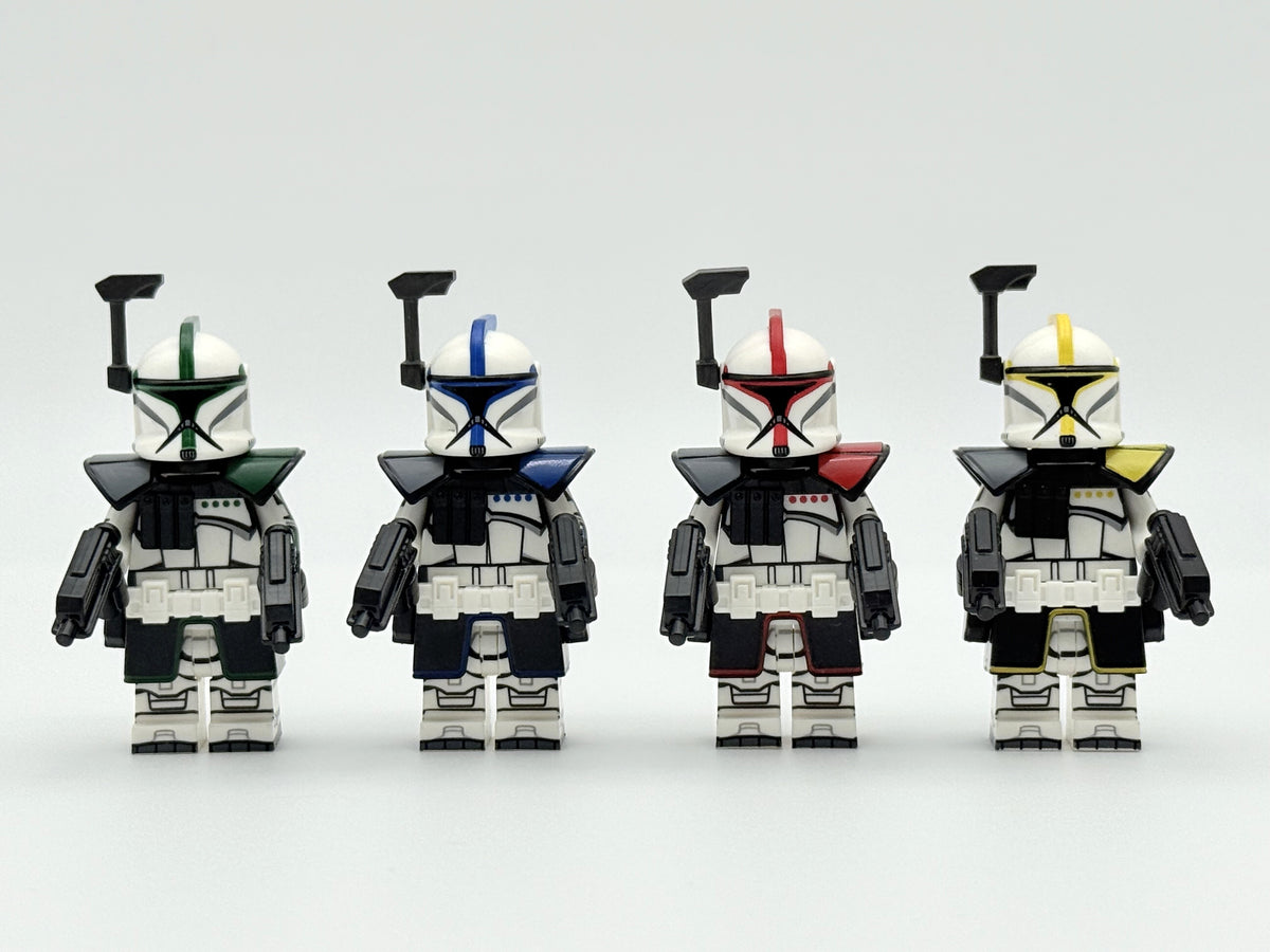Star Wars Phase 1 ARC Troopers Ranked Custom Minifigures