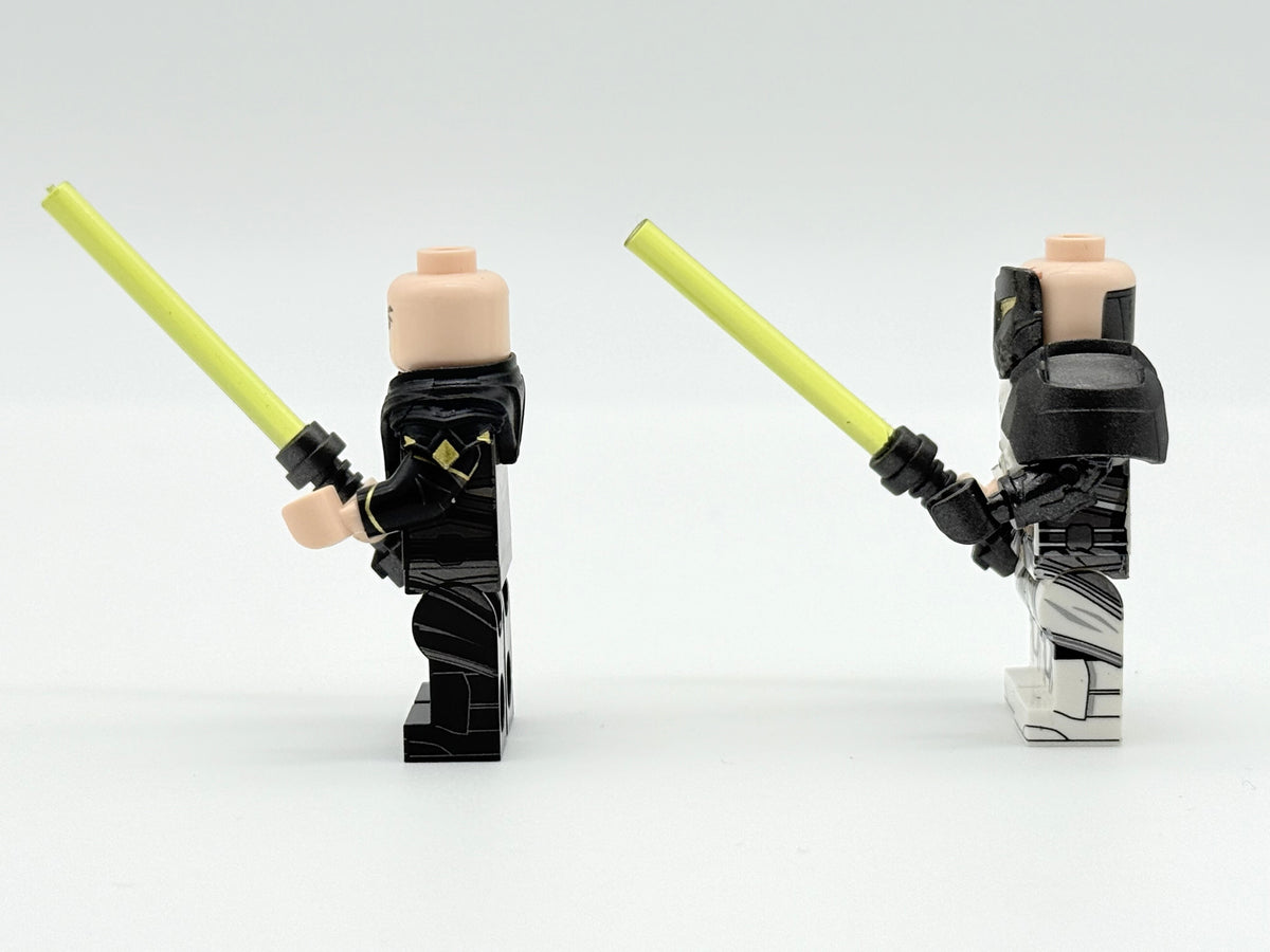 Star Wars: TOR  Eternal Brothers Arcann and Thexan Custom Minifigure 2 Set