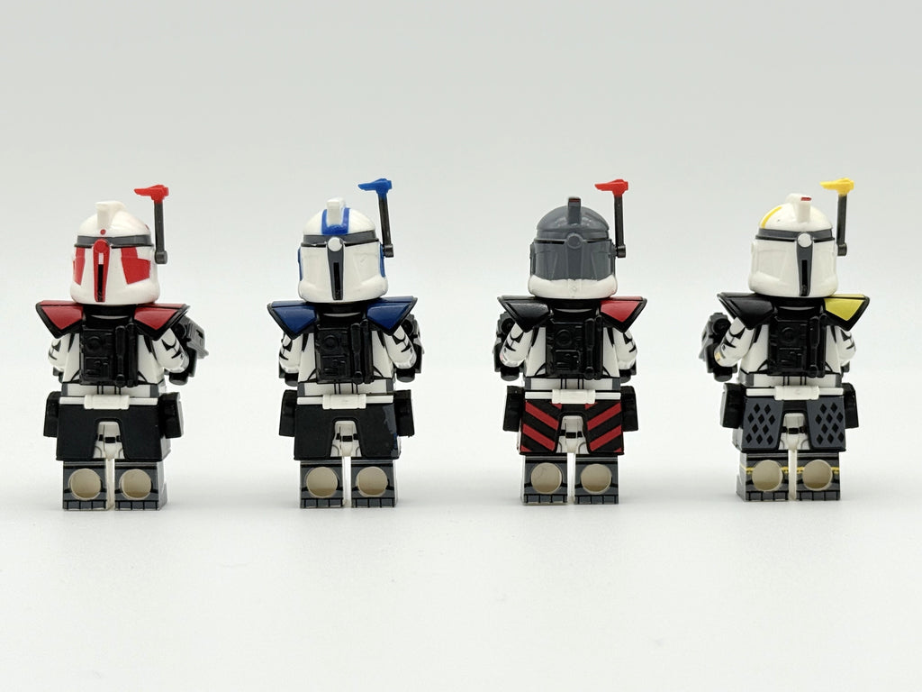 Star Wars Rancor Battalion Blitz, Colt, Hammer, and Havoc Custom Minifigures Set 4pcs