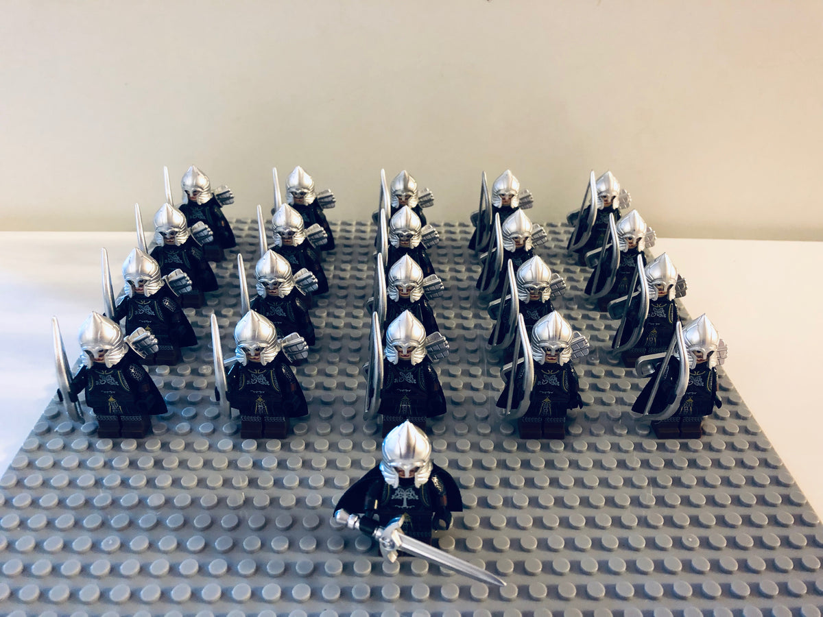 LOTR Gondor Light Archers Infantry Army 21 Minifigures Set