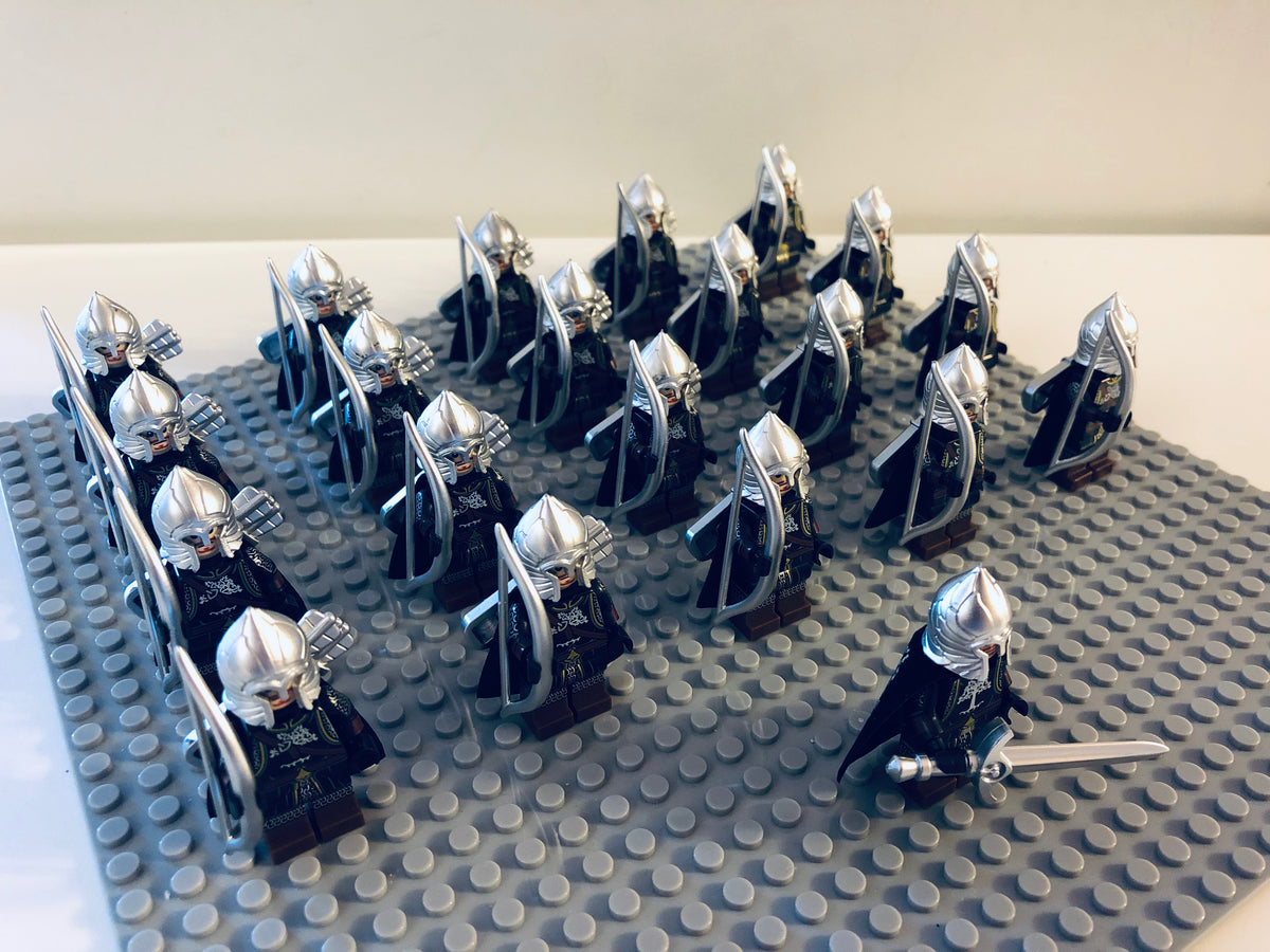 LOTR Gondor Light Archers Infantry Army 21 Minifigures Set