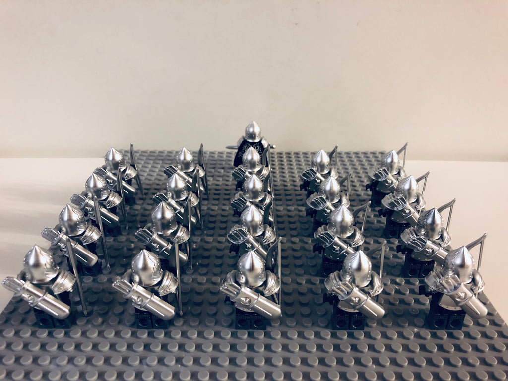 LOTR Gondor Heavy Archers Infantry Army 21 Minifigures Set