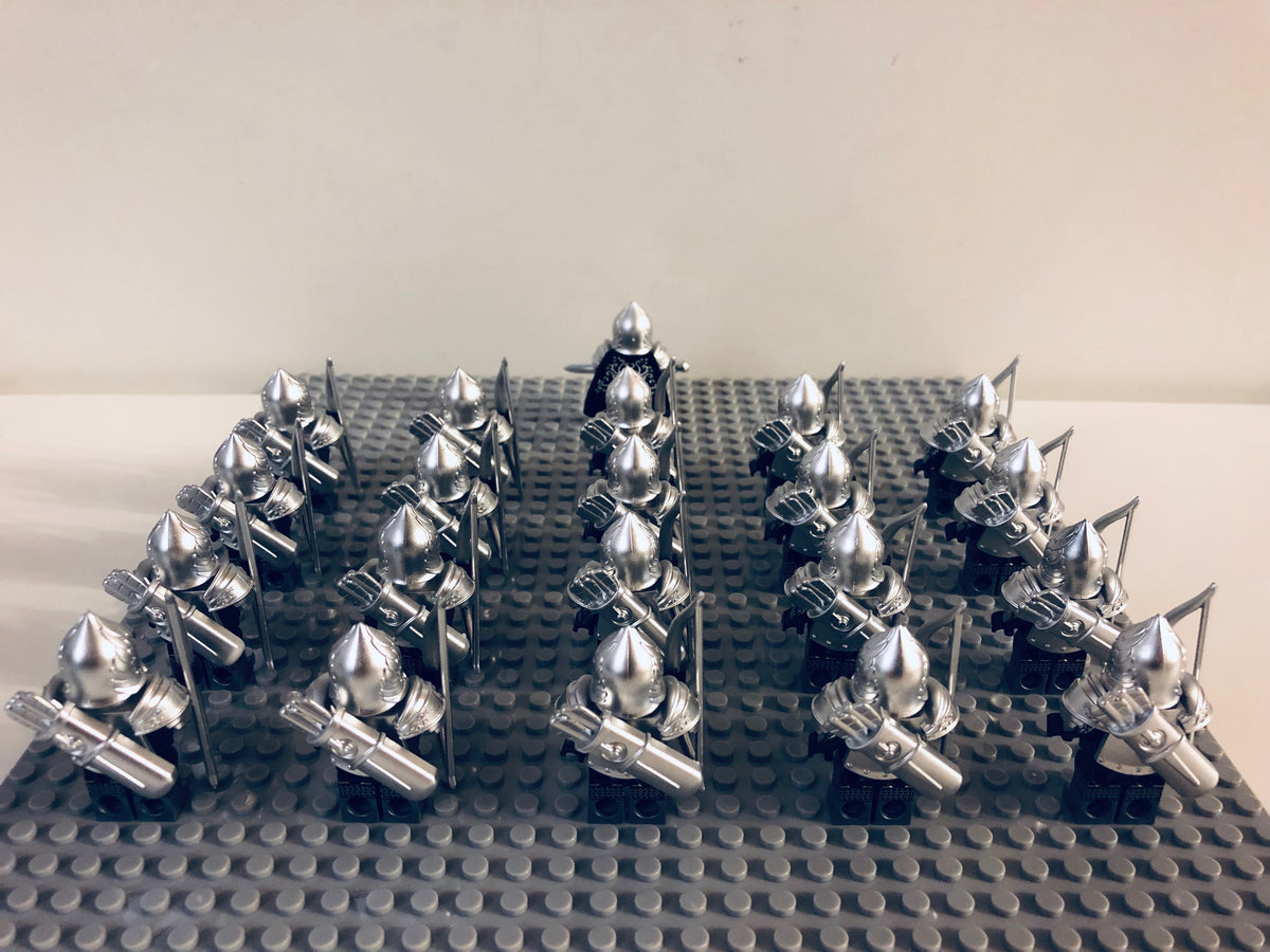 LOTR Gondor Heavy Archers Infantry Army 21 Minifigures Set