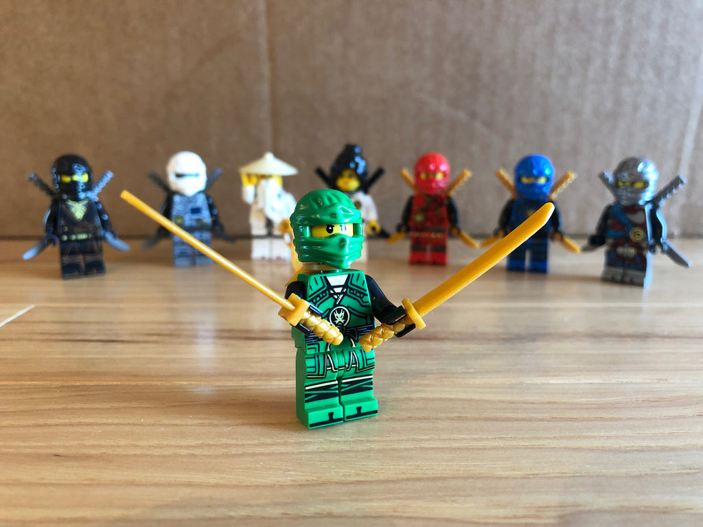 Ninjago Original Season 1 Custom 8pcs Minifigures Set