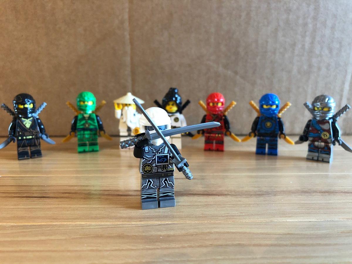 Ninjago Original Season 1 Custom 8pcs Minifigures Set