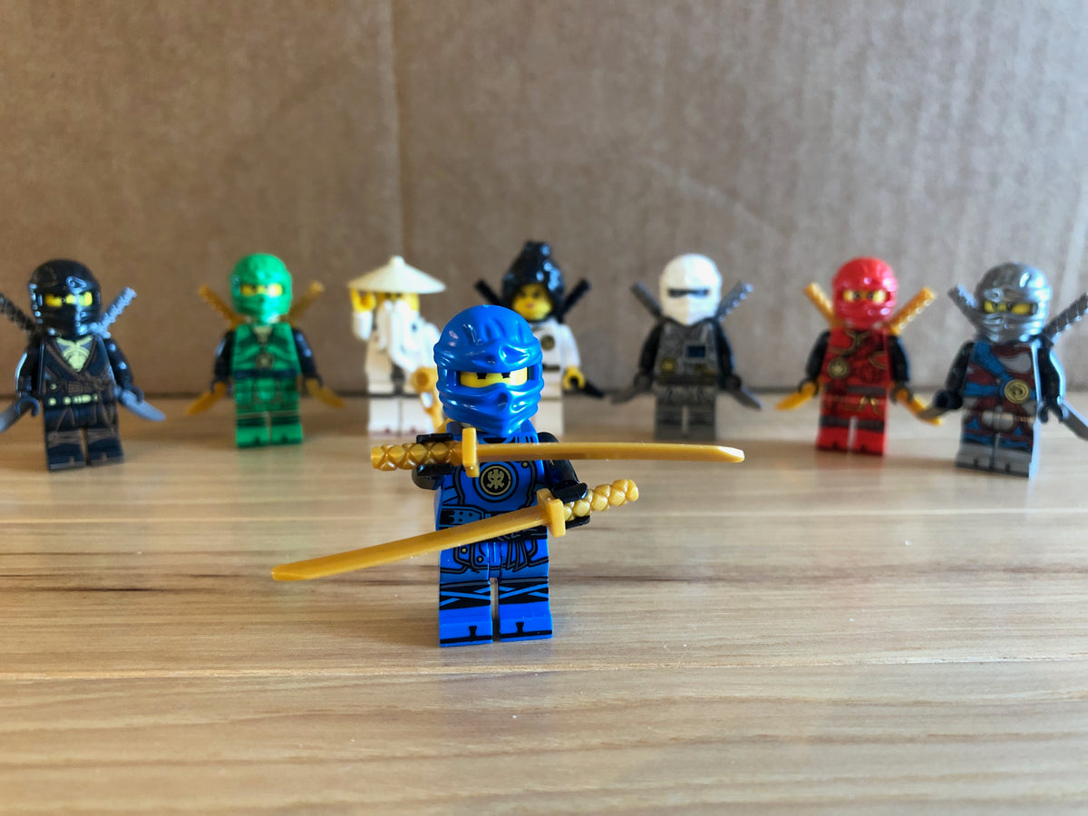 Ninjago Original Season 1 Custom 8pcs Minifigures Set
