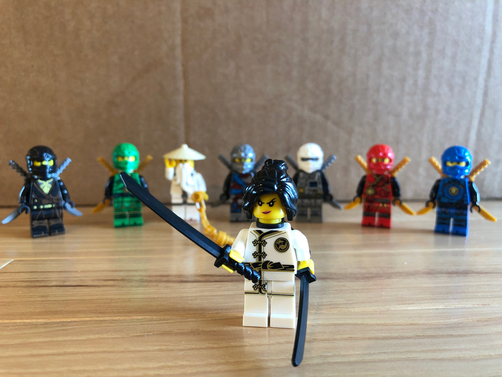 Ninjago Original Season 1 Custom 8pcs Minifigures Set