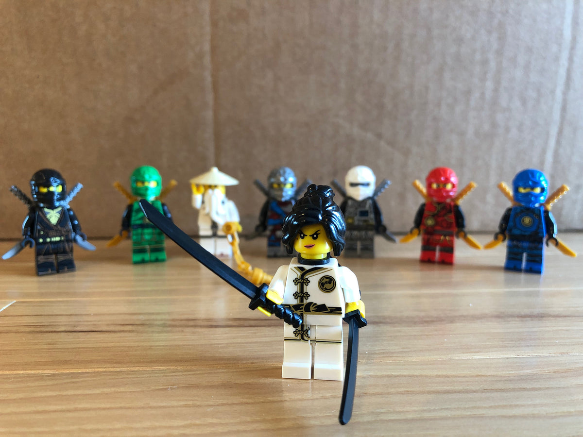 Ninjago Original Season 1 Custom 8pcs Minifigures Set