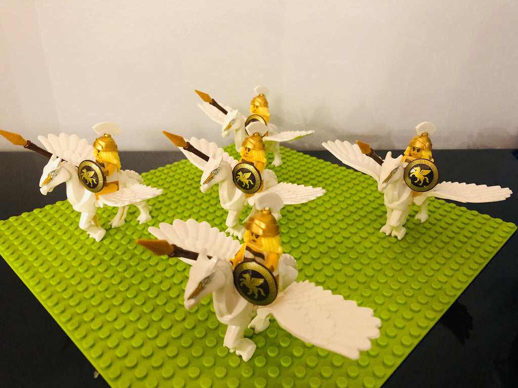 Pegasus Valkyrie Riders Custom Minifigures Set 10pcs