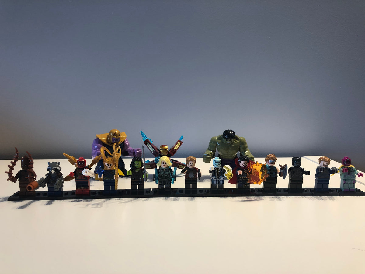 Marvel Super Heroes Avengers Custom 16 Minifigures Set