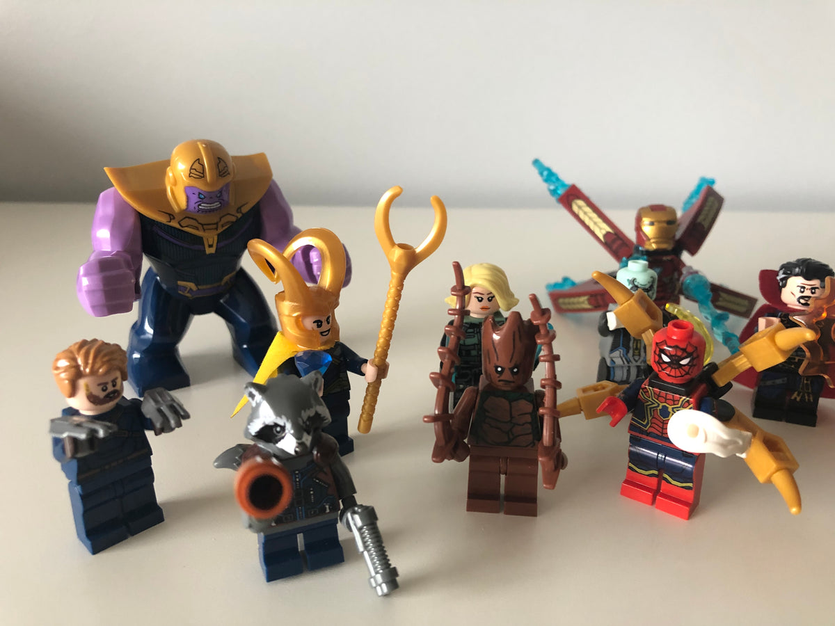 Marvel Super Heroes Avengers Custom 16 Minifigures Set