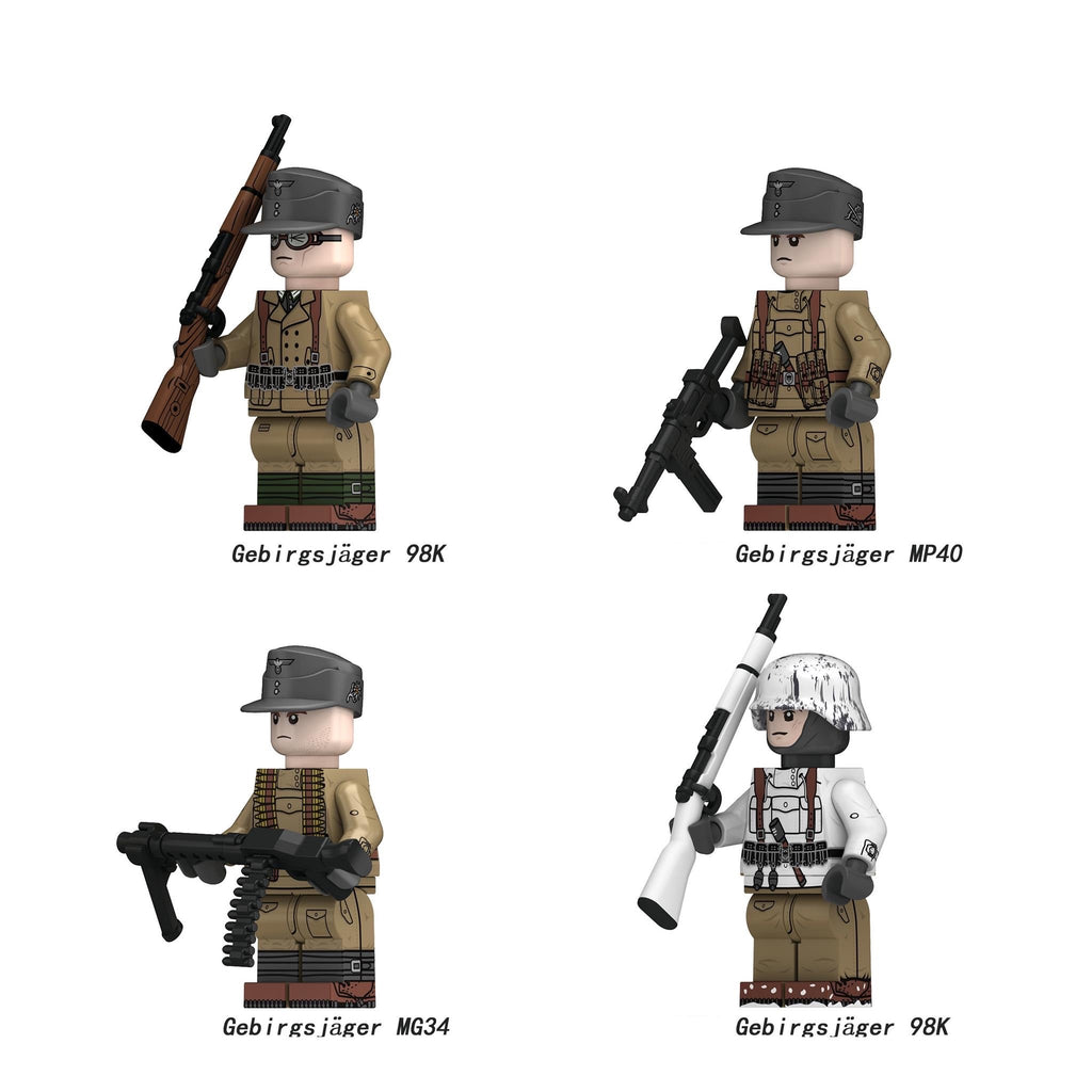 Historic Military Army Minifigures Single Sale 8